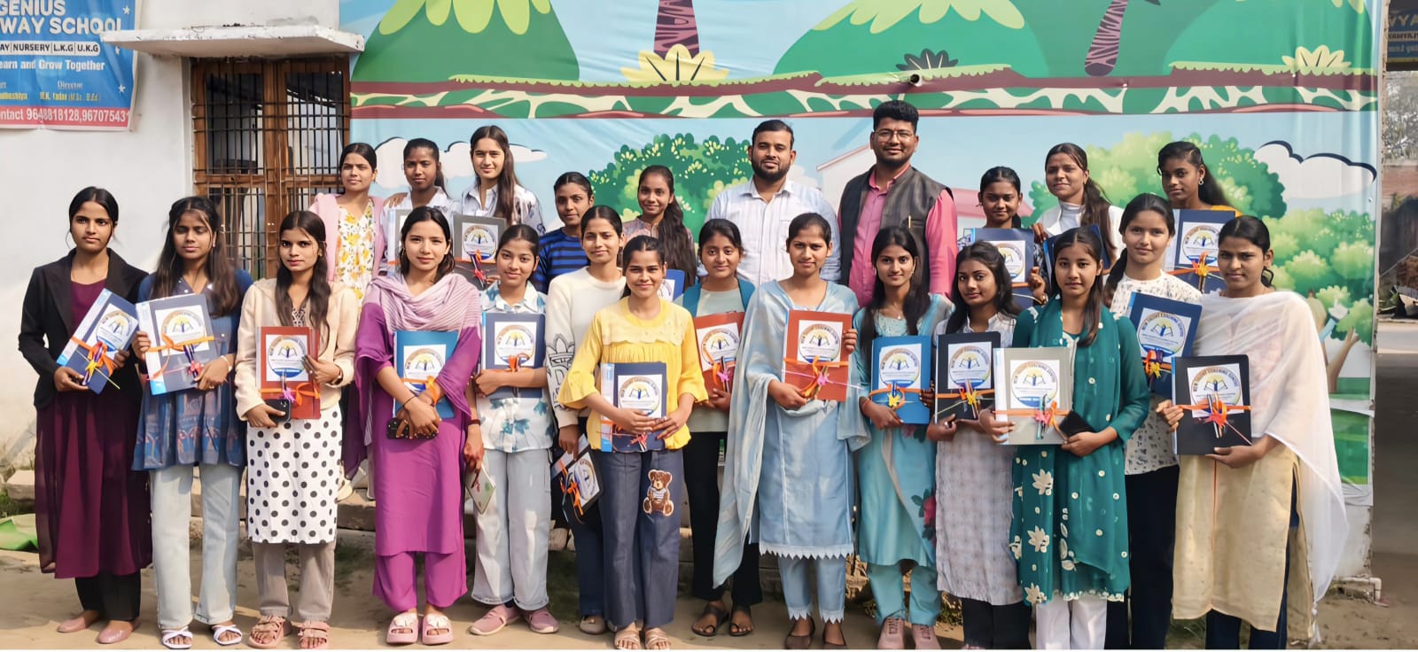 न्यू टैलेंट कोचिंग सेंटर में इंटरमीडिएट के छात्र-छात्राओं का विदाई समारोह संपन्न