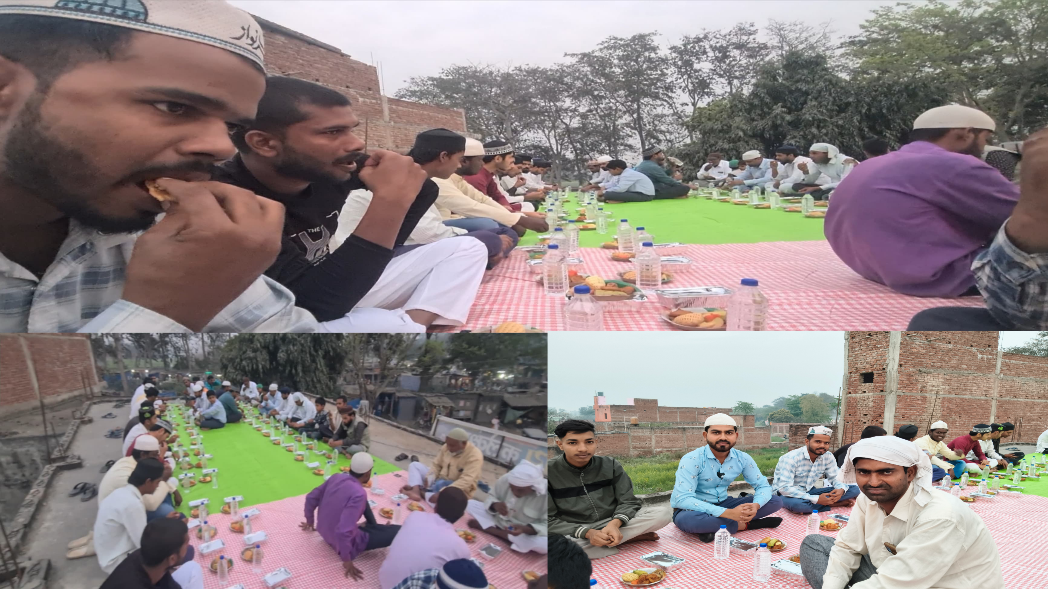 तुर्कपट्टी में J K  मेडिकल स्टोर पर 16 रमजान को इफ्तार पार्टी, 100 रोजेदारों ने खजूर-शरबत के साथ खोला रोजा