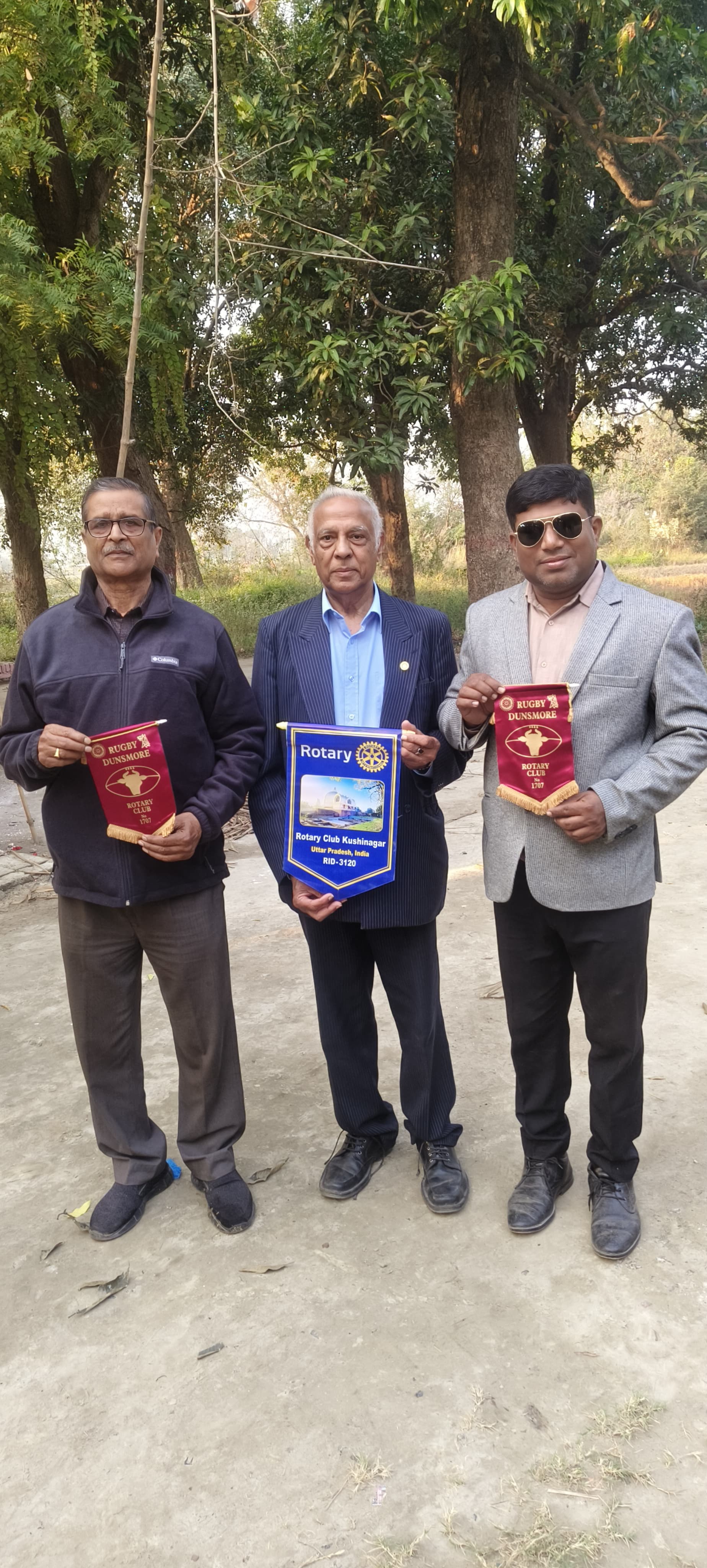 इंग्लैंड के रोटरी क्लब रग्बी डंसेमोर एवं रोटरी क्लब कुशीनगर के बीच हुआ इंटर&ndash;डिस्ट्रिक्ट मीटिंग